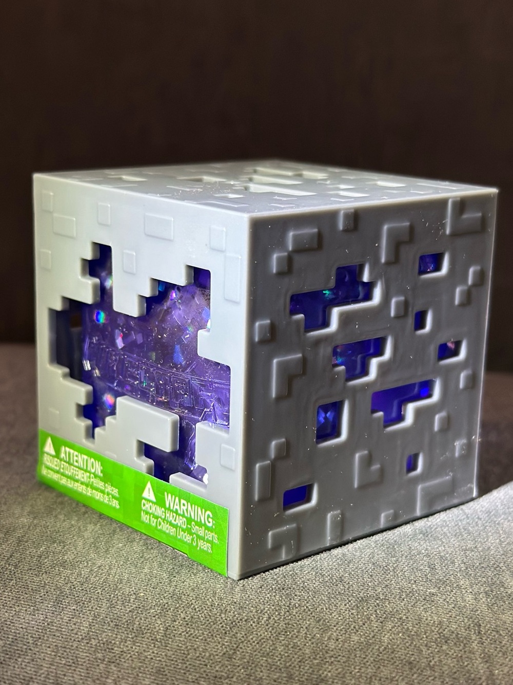 Minecraft Jelly Cube Squishy - (One) Blue NWT